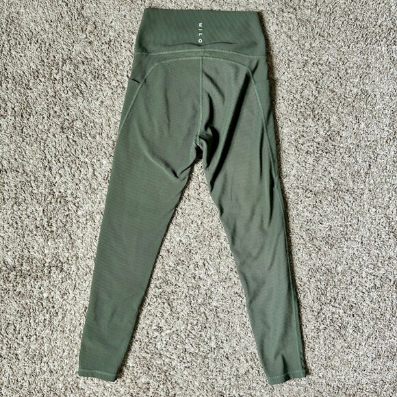 EUC I Womens' Dark Green Leggings I Size M I Wilo the Label - Picture 4 of 5